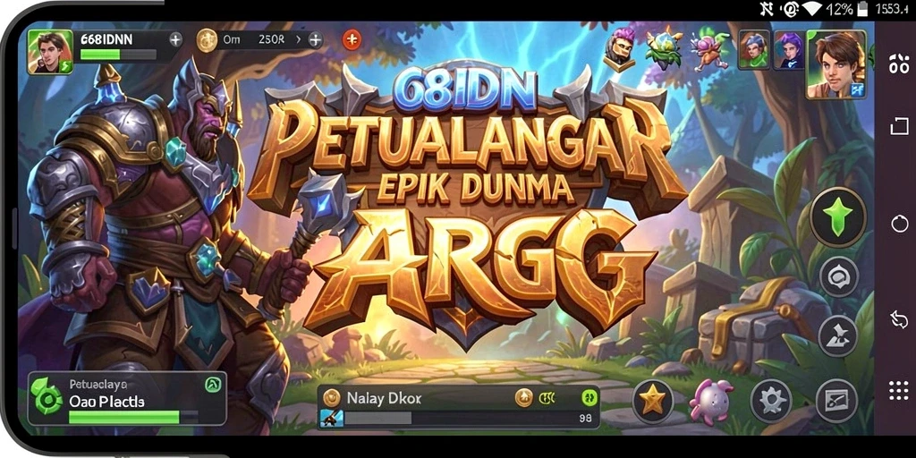 Tampilan gameplay ARPG yang memukau dan penuh aksi.