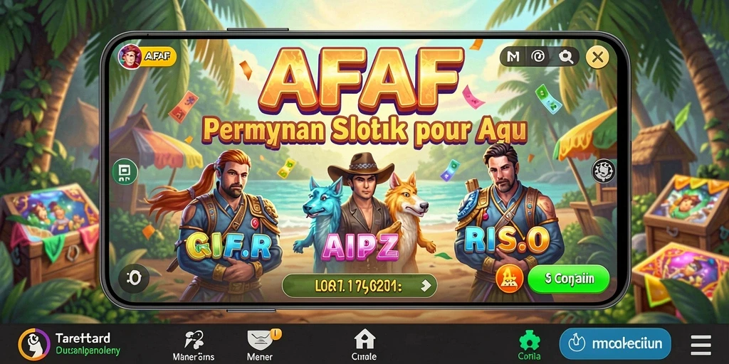 Tampilan gameplay slot AFAF yang seru dan mengasyikkan.
