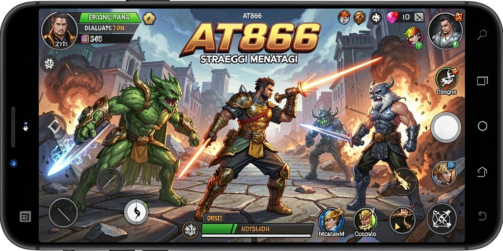 Gameplay menarik dan penuh strategi di AT866.