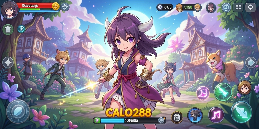 Tampilan screenshot gameplay menampilkan aksi seru dalam <strong>CALO288</strong>.