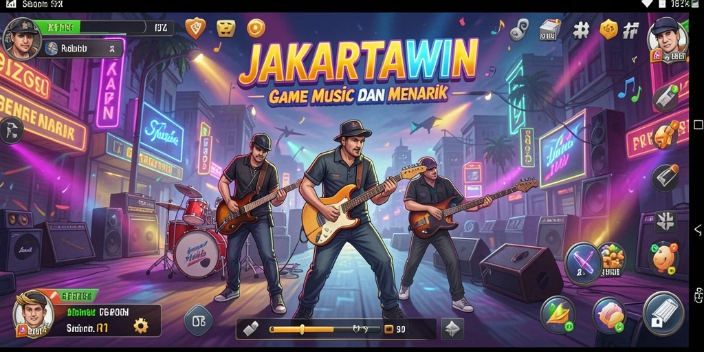Tampilan screenshot gameplay JAKARTAWIN yang memukau dan interaktif.