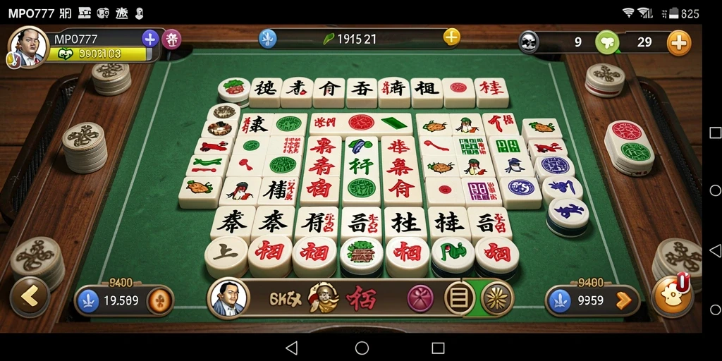 Gameplay seru Mahjong di MPO777 dengan grafis menarik.