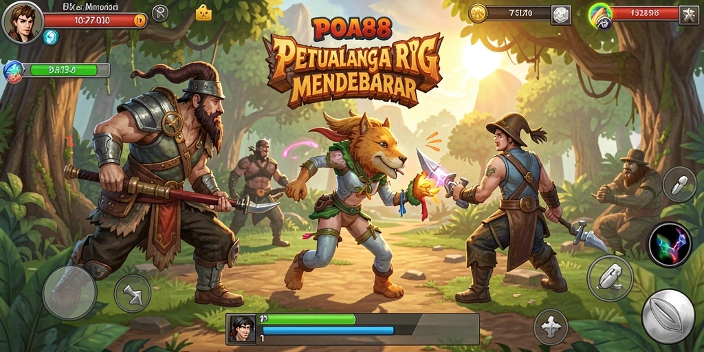 Gameplay seru POA88 dengan pertarungan dinamis dan karakter menarik.