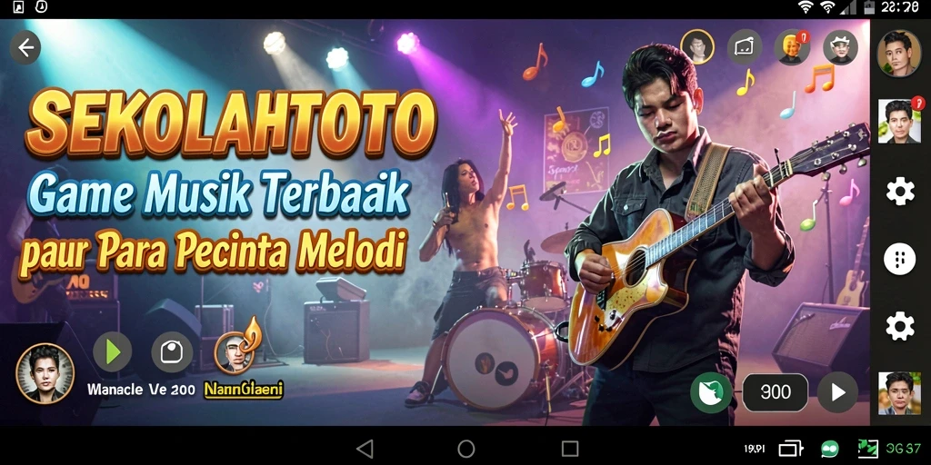 Tampilan gameplay SEKOLAHTOTO yang seru dan interaktif.