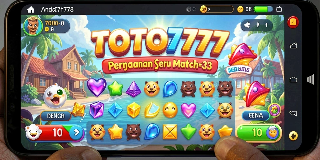 Tampilan dinamis dari gameplay TOTO777 yang seru.