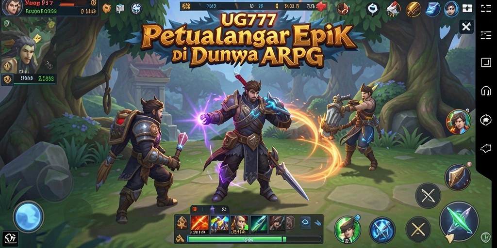 Tampilan menakjubkan dari pertarungan di dunia fantasi UG777.