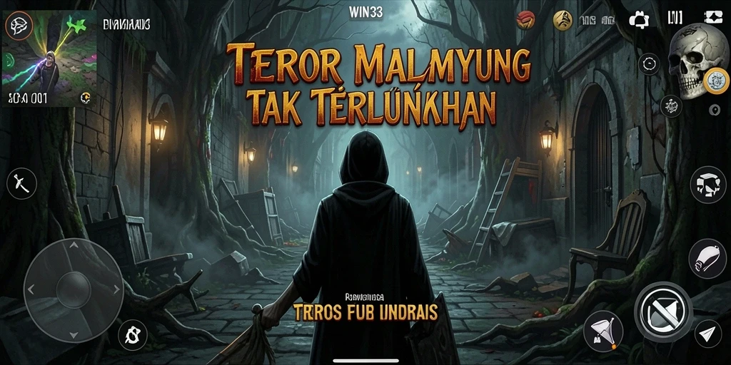 Tampilan menyeramkan dari gameplay WIN33 yang memikat.